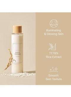 I'M FROM Rice Toner, Milky Toner for Glowing Skin, 77.78% Korean Rice, Glow Essence with Niacinamide, Hydrating for Sensitive, Dry, Dull, Combination Skin, Vegan, Fragrance Free, Glass Skin 150ml  - Image 4