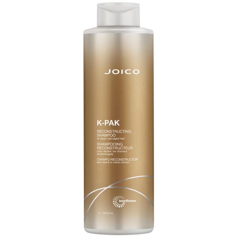 Joico K-PAK Daily Reconstructing Shampoo | For Damaged Hair | Repair & Prevent Breakage | Boost Shine | With Keratin & Guajava Fruit Extract | 33.8 Fl Oz - Image 1