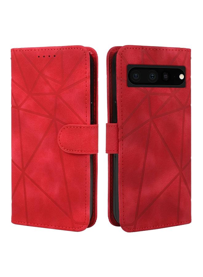 Green Tiger Case For Google Pixel 8 Pro Skin Feel Geometric Lines Leather Phone Case - Image 2