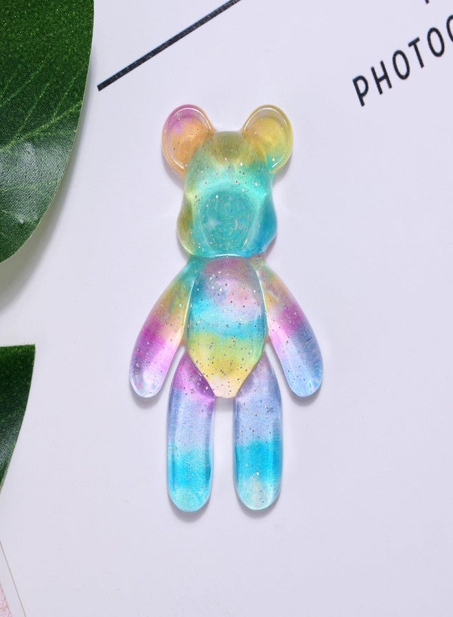 Aesnefe Pocket Bear Hug, Anxiety Relief Gifts, Mental Health Positivity Gift for Men Women, Autism Fidget Gifts, Surgery Worry Gift, Thoughtful Present for School Anxiet, Rainbow Blue - Image 2