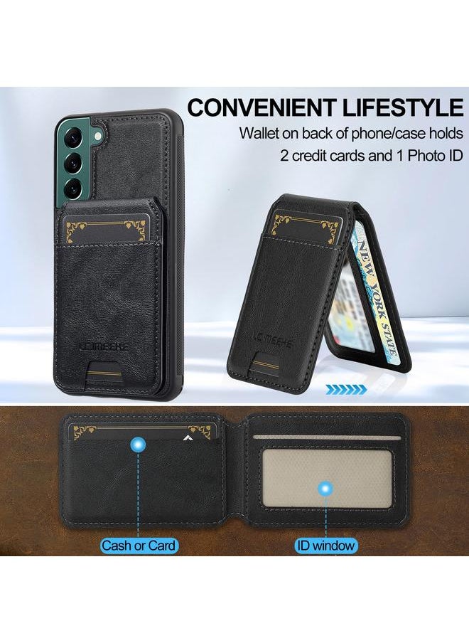 LC.IMEEKE - Case For Samsung Galaxy S21 FE 5G L3 Series Detachable RFID Card Bag Magsafe Phone Case - Image 1