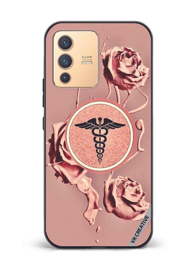 VR CREATIVE Protective Case Cover For Vivo V23 5G Doctor Design Multicolour - Image 1