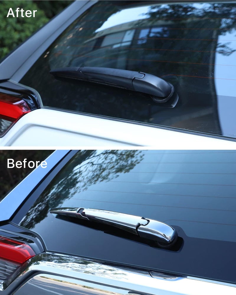 YAKANEY Chrome Rear Wiper Cover Trims for Toyota RAV4 2019-2023 - Image 5