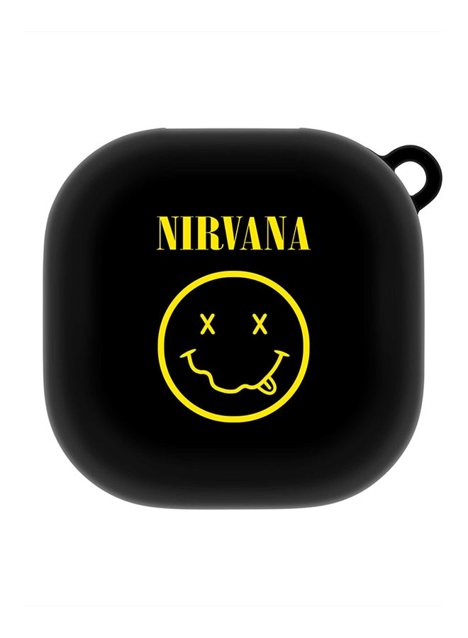 Stylizedd حافظة مخصصة StylePods لسماعات Samsung Galaxy Buds Pro (2021) / Buds Live مع سلسلة مفاتيح مضادة للفقد - نيرفانا - Image 1