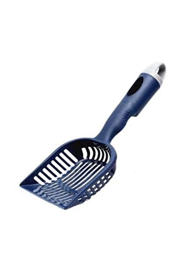 One Handed Pet Litter Scooper With Poop Bag 15 Pcs Holding Space And Cute Design Scooper For Cat/Dog/Kitten/Rabbit/Guinea Pig - Color May Vary - Image 1