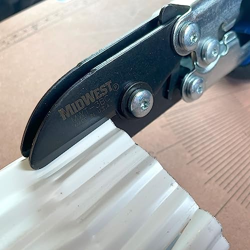 Midwest Snips MIDWEST Blade Crimper - 3-Blade Gutter Crimper, Made in the USA - MWT-3BC - Image 4