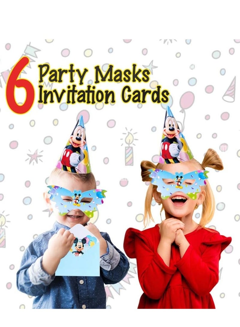 UKR Kids Birthday Party Decoration Set – Tableware Supplies for 6 People, Includes Banner, Plates, Paper Cups, Towels, Tablecloth, and Straws - Image 2
