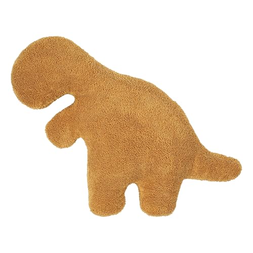 Isaacalyx Dino Nugget Pillow 21 inch Large Soft Dinosaur Chicken Nuggets Pillow for Birthday Gifts Dinosaur Theme Party Decorations - Image 1