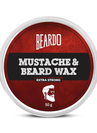 Beardo Beard and Mustache Wax 50 gm Beard Wax for Beard and Mustache Styling Long Lasting Extra Strong Hold Wax for Men Beard Hair Wax for Smooth Shiny and Healthy Beard - pzsku/ZA27856996BE2D6C0CE04Z/45/1747132084/f895cc4e-9d5c-4ae9-88fb-c77817a9aa3c