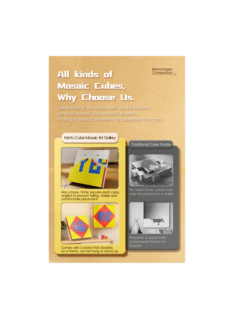 MoYu Mosaic Cubes (Mini Cubes) 10x10 - Image 3