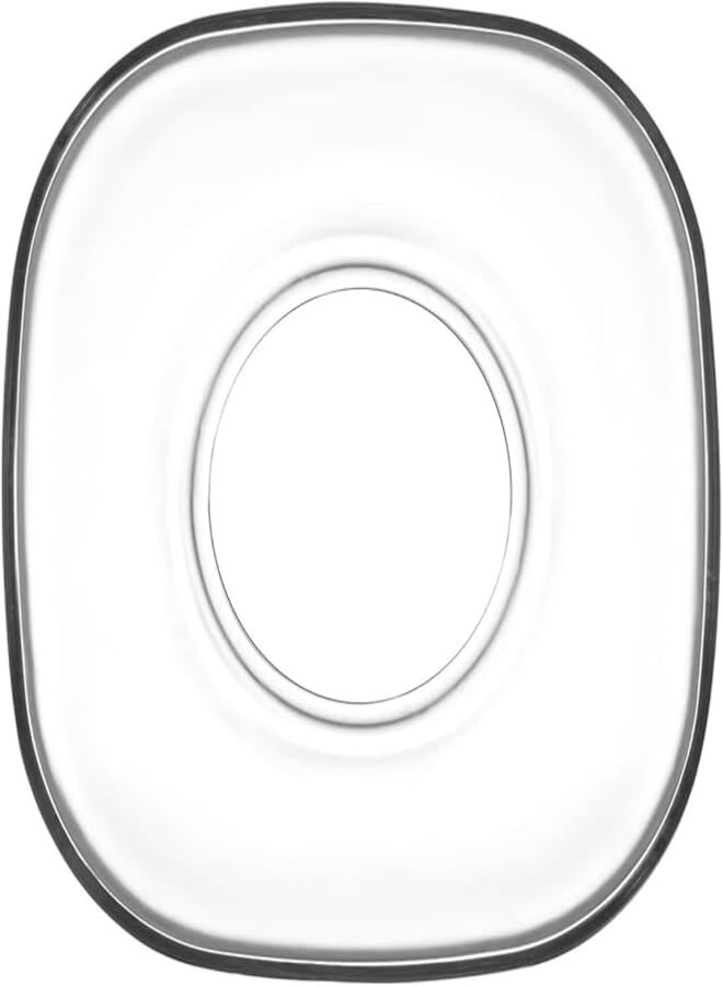 LAV ZEN Cay Tabagi Tea & Coffee Glass Saucer / 139 mm - 20 mm / 6 Pcs/Elegant design, Trusted Brand, Attractive shape
