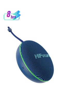 HiFuture Altus 10W Wireless Ultra Portable Speaker, 8hrs Playtime & Waterproof, Blue  - Image 1