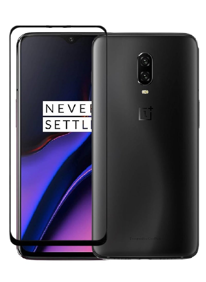 AINA Tempered Glass Screen Protector 5D Designed For OnePlus 6T Full Glue Edge to Edge Full Screen Coverage And Bubble Free - Image 1