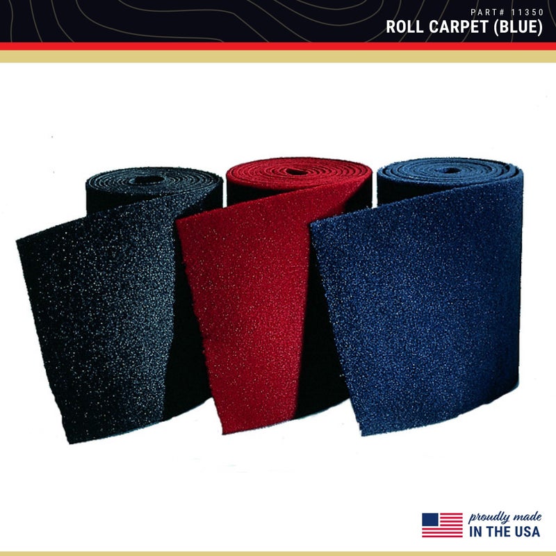 CE Smith - Trailer Roll Carpet - Boat & Trailer Accessories & Replacement Part - 11â€ x 12â€™ - Blue (11350) - Image 5