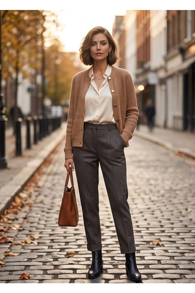 رايفان RYVAN Women's Knit Cardigan