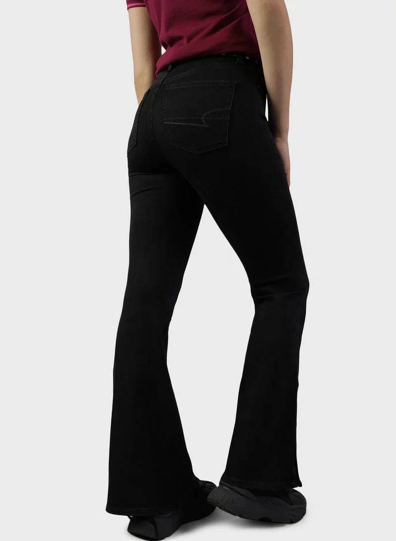 American Eagle Flared High Waist Jeans