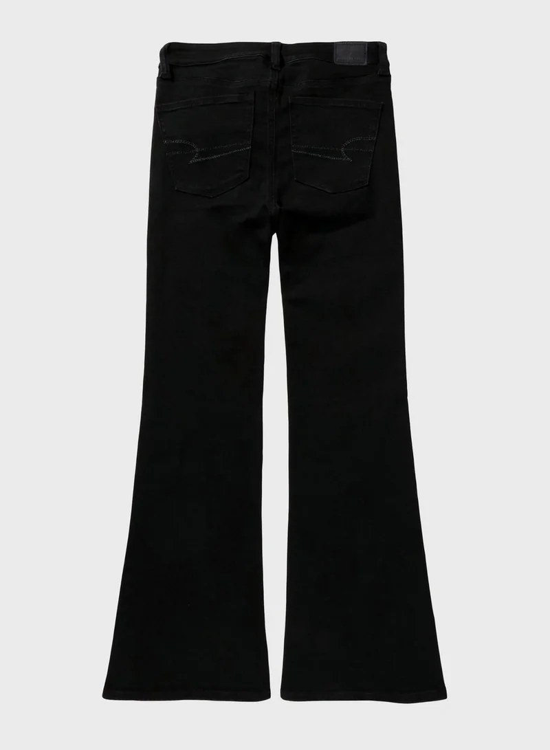 American Eagle Flared High Waist Jeans