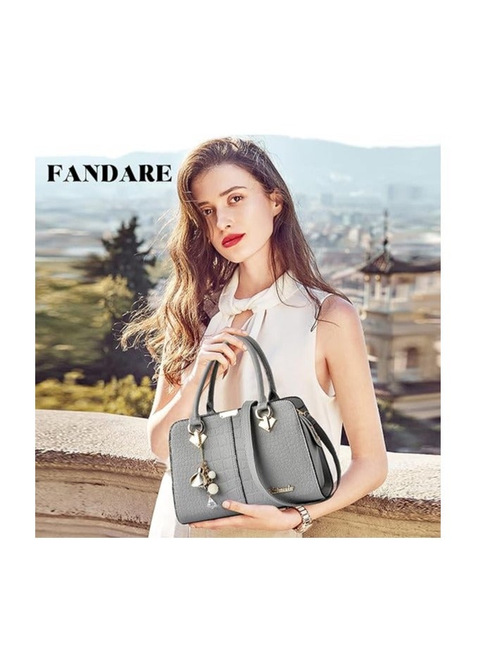 FANDARE Ladies Top-handle Bags Handbags for women Shoulder Crossbody bag - Image 2