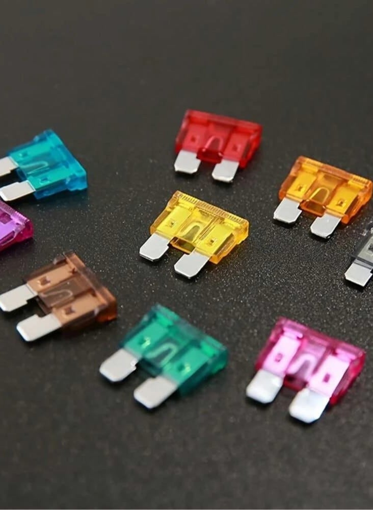 Generic 100-Piece Assortment Car Standard Mini Blade Fuses Set With Box  - Image 5