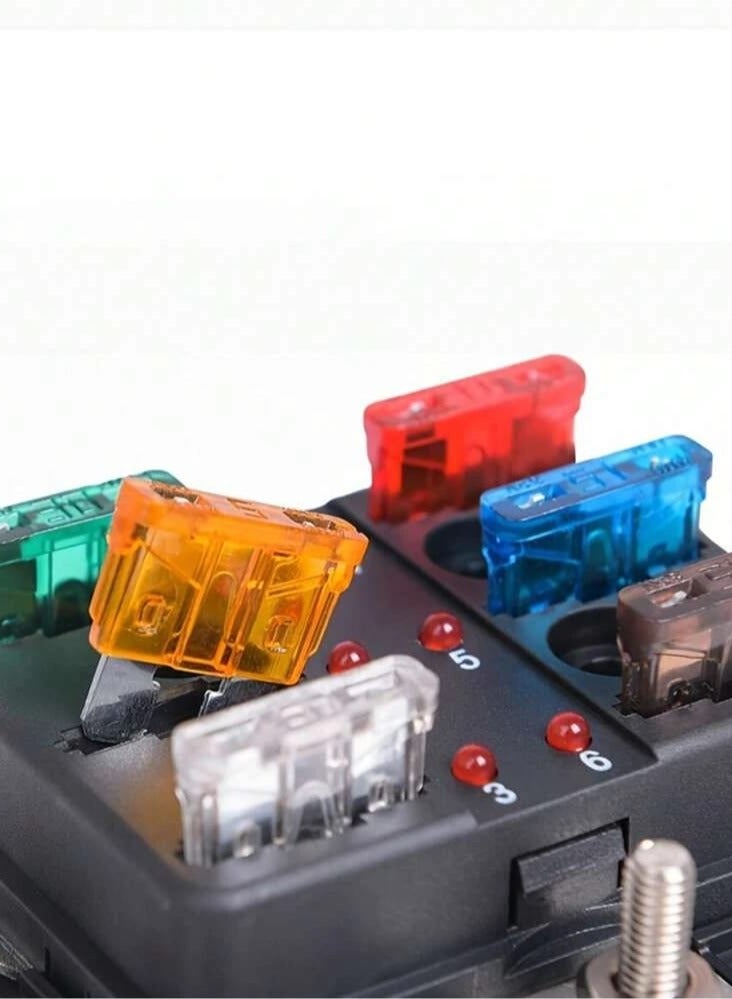Generic 100-Piece Assortment Car Standard Mini Blade Fuses Set With Box  - Image 3