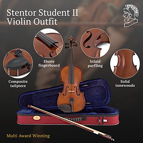 Stentor 1500 1/4 4-String Violin - Image 3