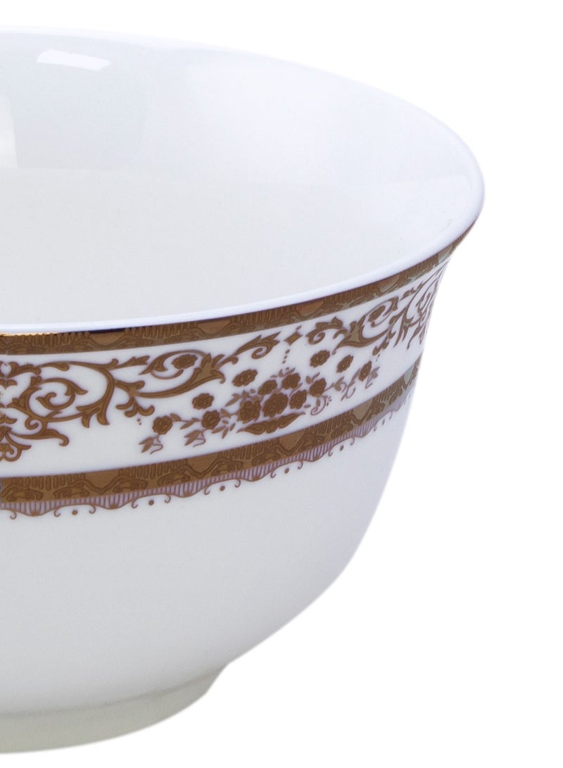 شالو وعاء ضحل مقاس 4.5 بوصة، أبيض - Image 2