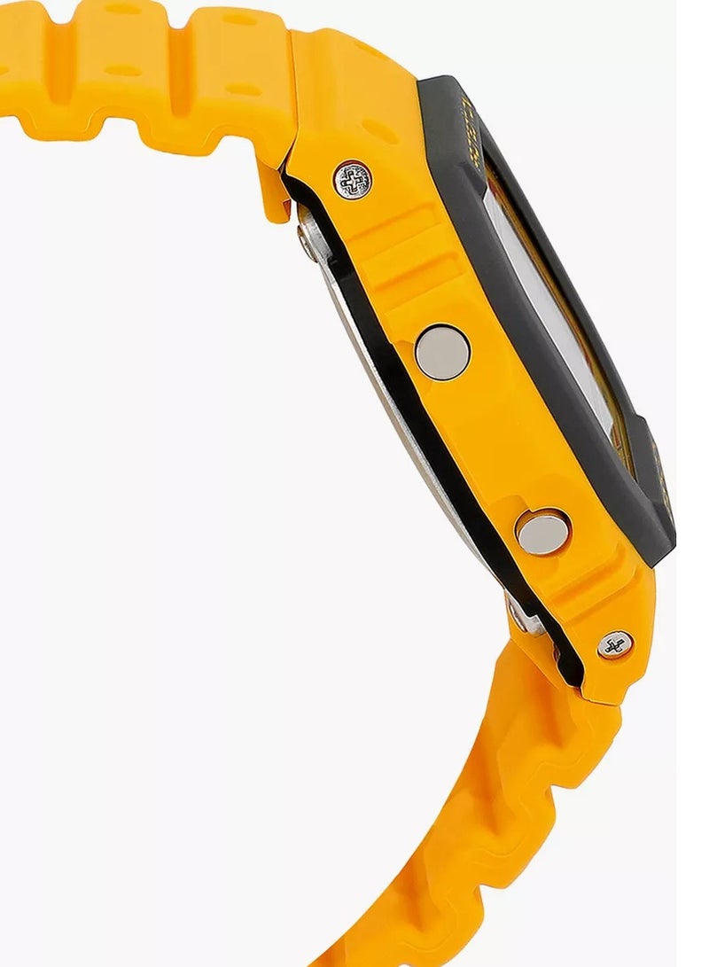 كاسيو ساعة كاسيو جي-شوك - DW-5610Y-9DR مينا شفافة، سوار أصفر - Image 2