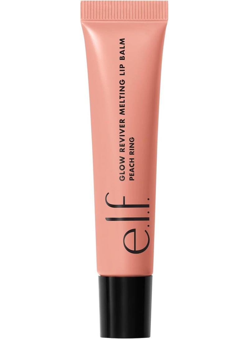 elf Glow Reviver Melting Lip Balm, Hydrating Tinted Lip Balm For A Glossy Finish & Soft, Supple Lips, Vegan & Cruelty-Free, Vanilla Toffee - Image 1