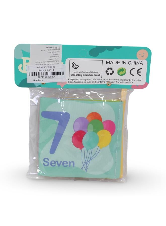 OKO Baby Educational Soft Book – Numbers - Image 3
