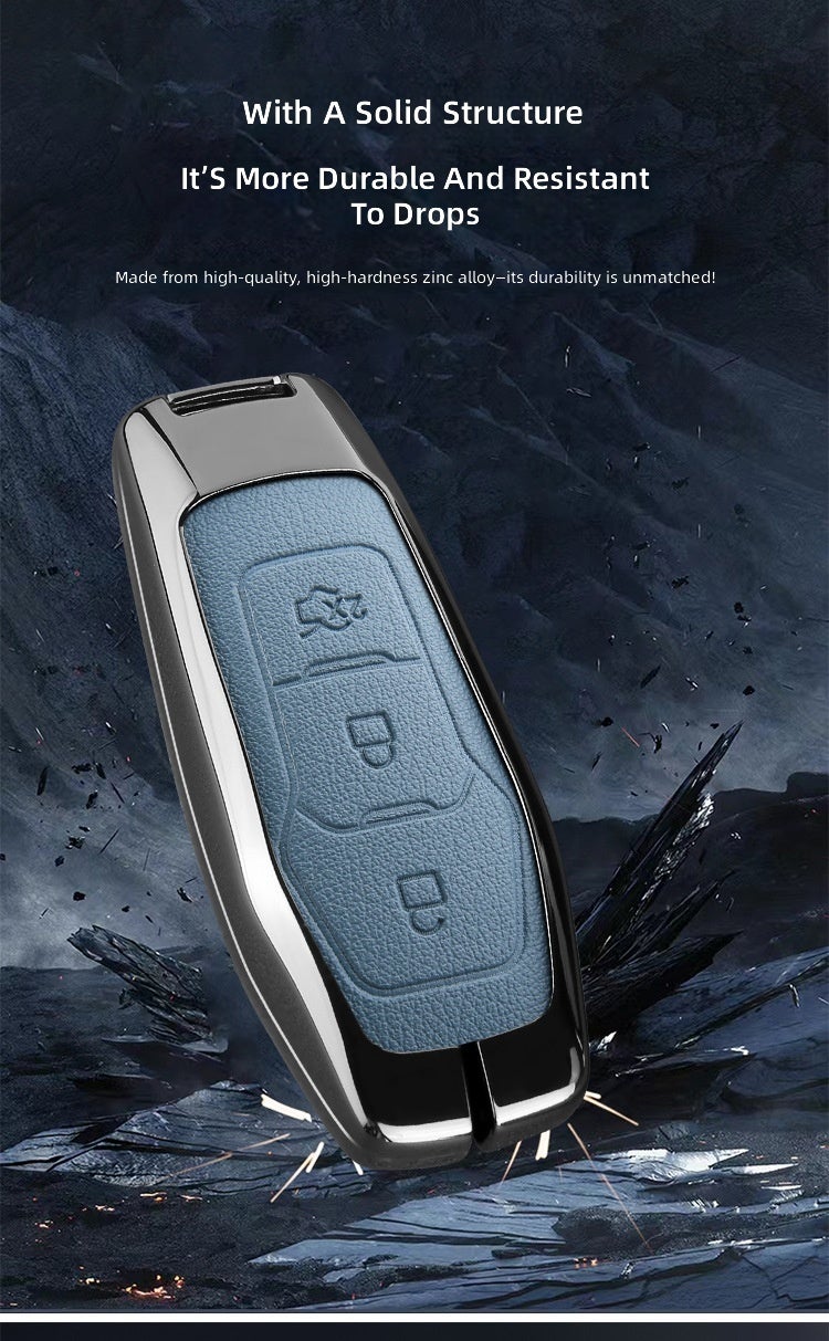 Ford Focus Car Key Cover - Universal Zinc Alloy Case for All Models - Image 4