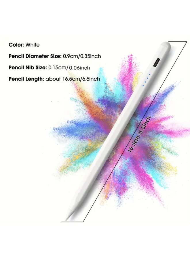Universal Intelligent Touch Pen Rechargeable 13 Minutes Fast Charging Compatible iOS Android Tablets Smartphones - Image 2