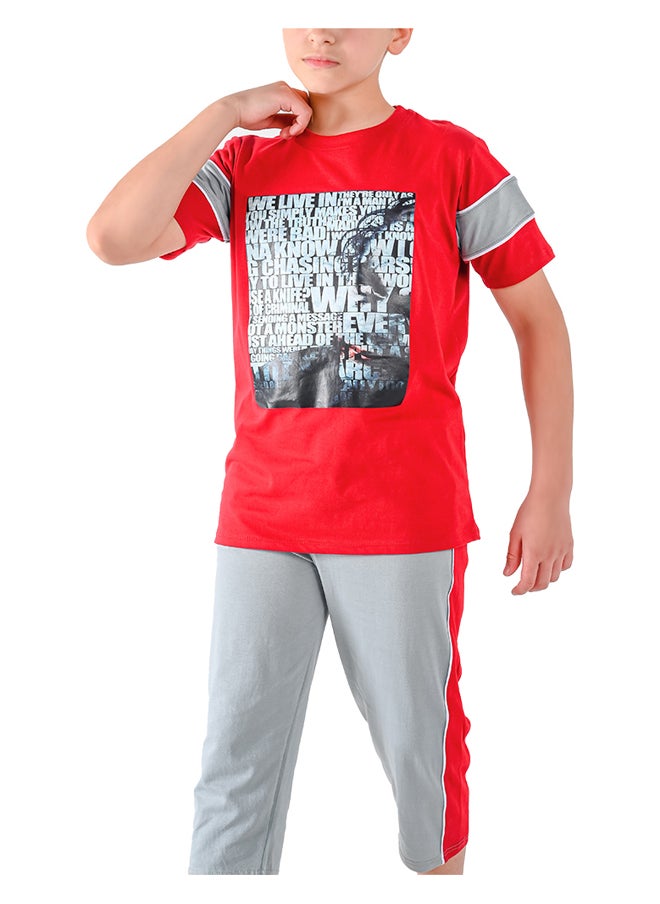 JOCKEY Kids Boys Set Two Pieces Top & Shorts  - Image 2