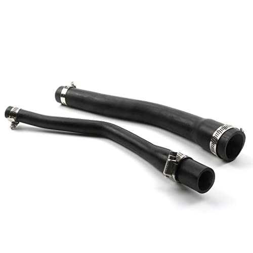 Jetuplusllc Fits for Jeep Cherokee XJ 1997 to 2001 Fuel Fill and Vent Hose kit New W SS Clamps 52100132AB 52100131AD - Image 3