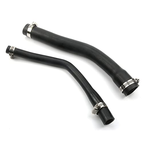 Jetuplusllc Fits for Jeep Cherokee XJ 1997 to 2001 Fuel Fill and Vent Hose kit New W SS Clamps 52100132AB 52100131AD - Image 5