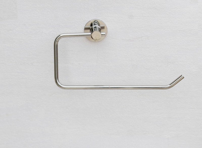 STONE STONE Stainless Steel Towel Ring for Bathroom/Wash Basin/Napkin-Towel Hanger/Bathroom Accessories with Chrome Finish (Cut Shape) - Image 2