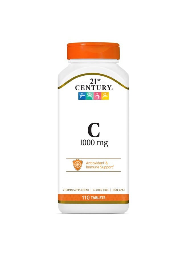 21st Century C 1000 mg Tablets 110 Count - Image 1