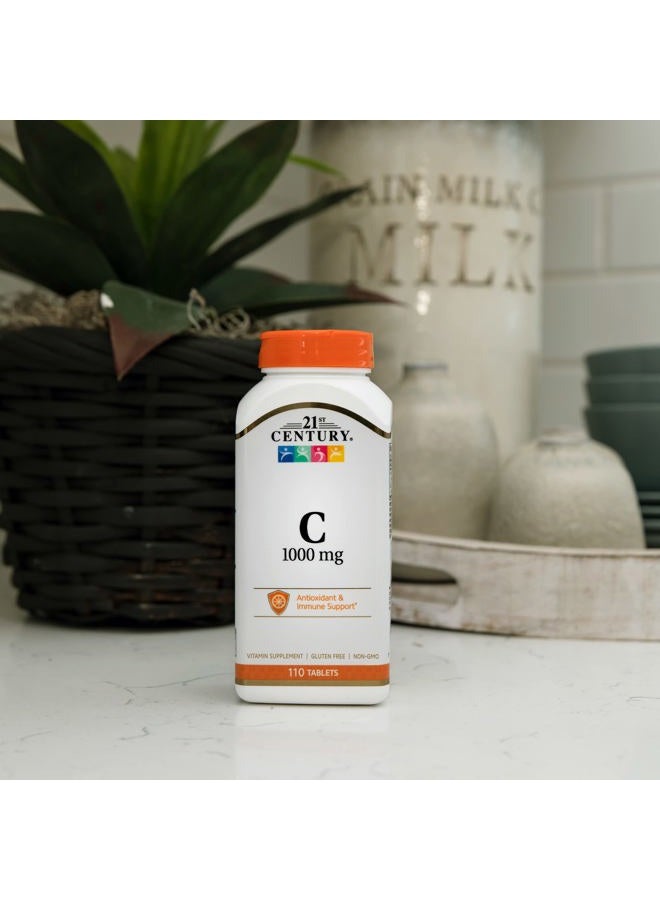 21st Century C 1000 mg Tablets 110 Count - Image 5