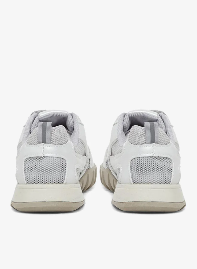 Styli Active  Panelled Lace Up Sneakers for Women | Best Price UAE