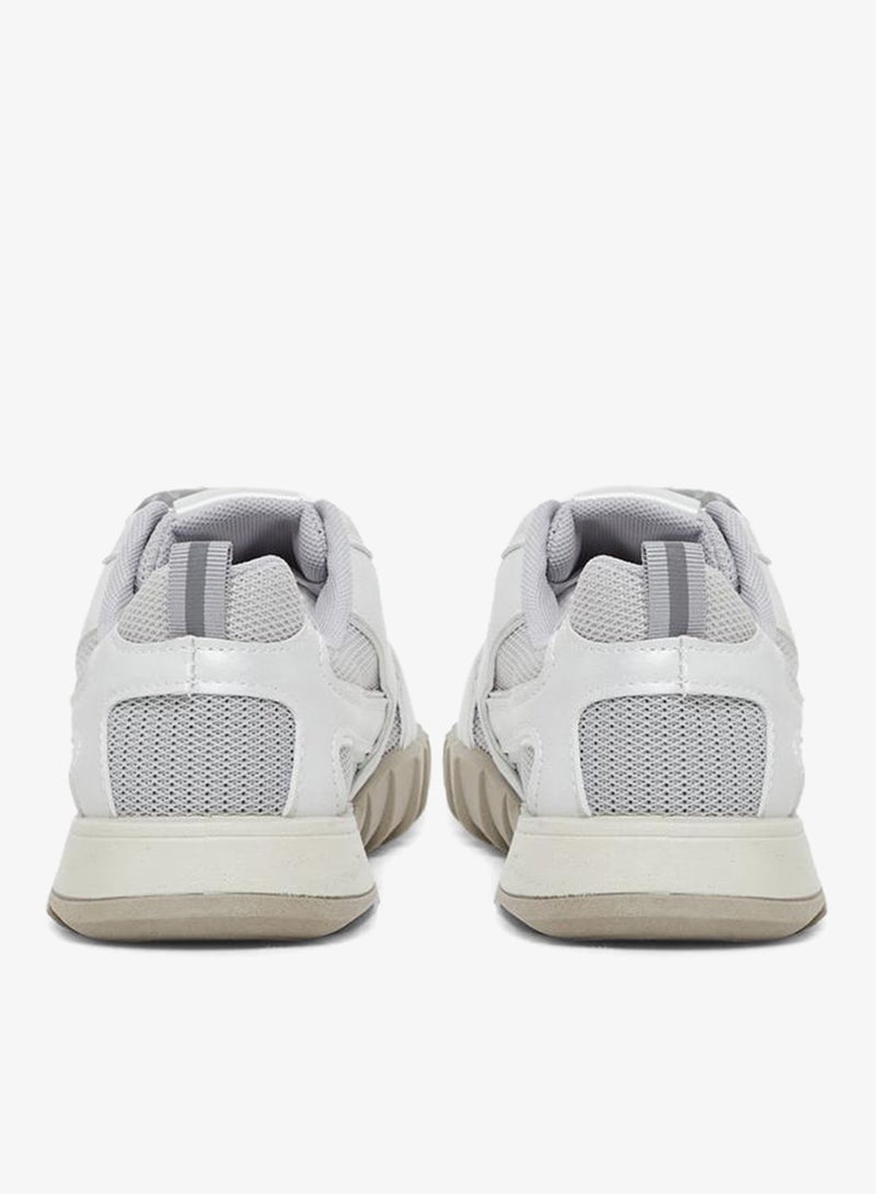 Styli Active Panelled Lace Up Sneakers - Image 4