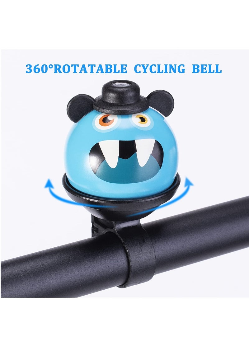 SYOSI Children's Bicycle Bell, Adjustable Cartoon Bicycle Bell, Loud Crisp Clear Sound Bicycle Bike Bell for Adults Kids, Cute Ring Ball Bike Accessories for Girls Boys Scooter Bike  - Image 5