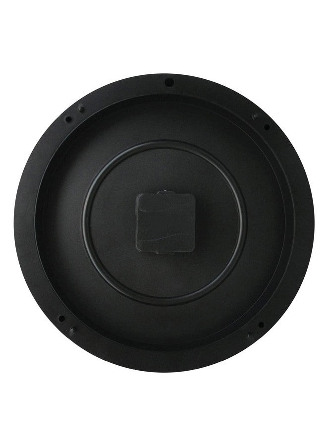 RANDOM 12-inch Plastic & Glass Decorative Wall Clocks for Home,Living Room, Lobby, Kitchen, Plastic Analog Stylish Wall Clock - Image 5