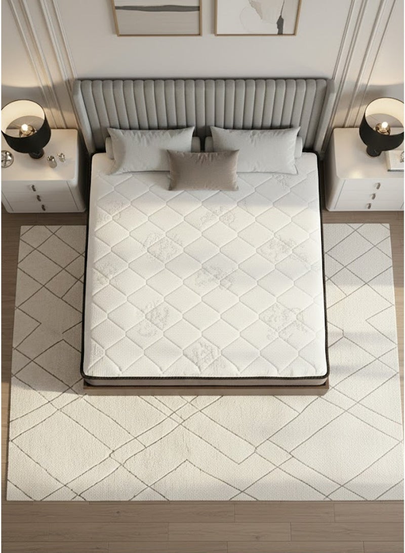 فن الراحة سكاي توب | مرتبة طبية داعمة للظهر مع تعزيز محاذاة العمود الفقري - 3 طبقات فوم لراحة مثالية ونوم صحي، 200x180x20CM - Image 4