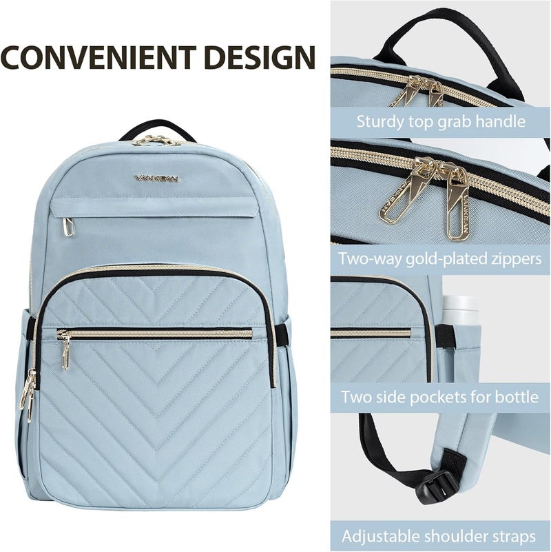 VANKEAN 15.6 Inch Laptop Backpack - Image 4
