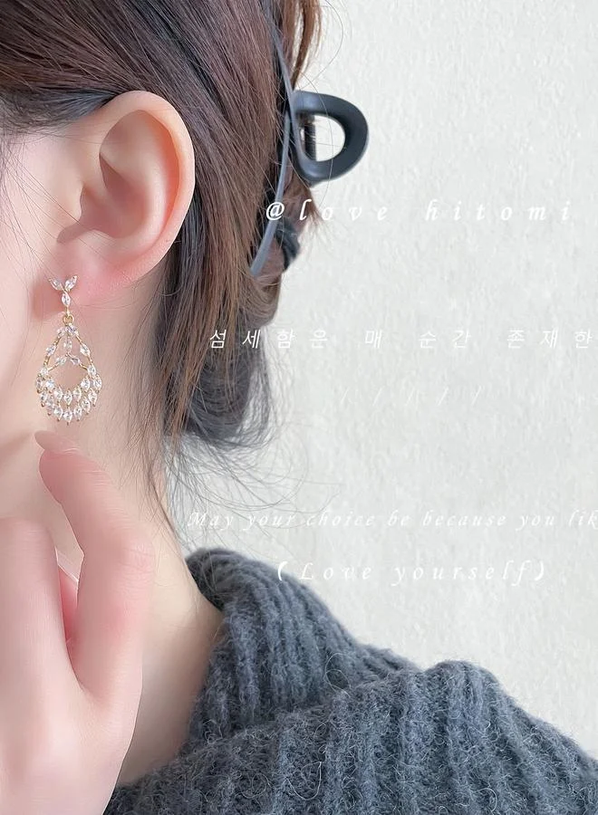 Embellished Dangle Earrings