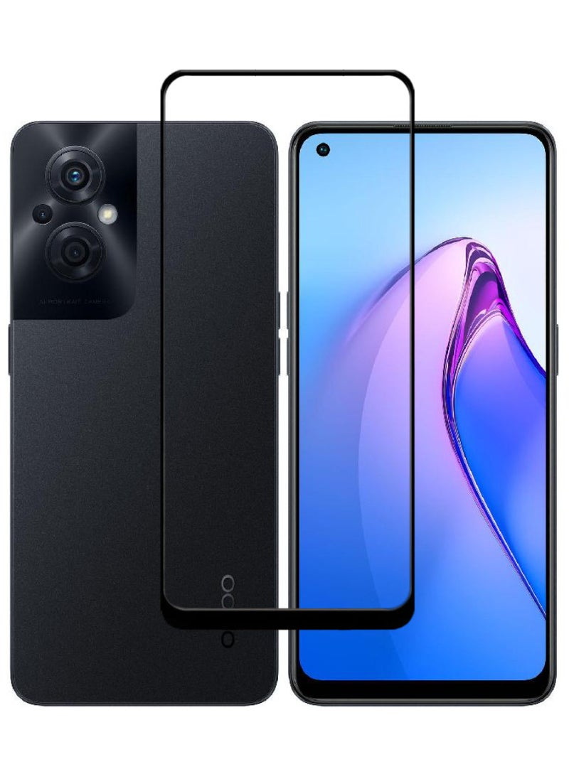 ACLIX Antistatic ESD Dustproof Premium Quality High Definition Tempered Glass Screen Protector Designed For Oppo Reno8 Z - Image 1
