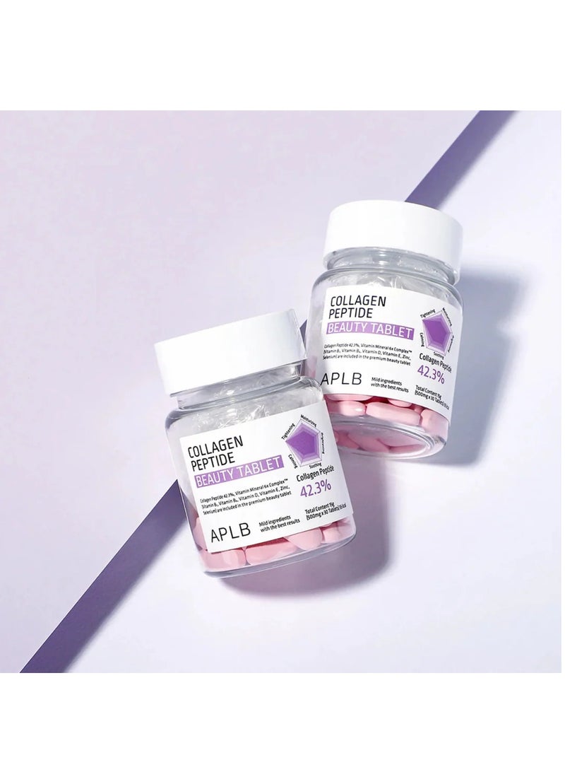 ايه بي ال بي أقراص الكولاجين ببتيد الجمال ٥٠٠ مجم × ٣٠ قرصًا - Image 3