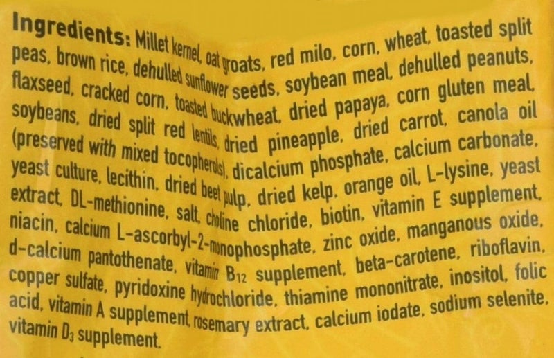 Hari Hagen Tropimix Enrichment Food for Cockatiels & Lovebirds, 2 lb. - HARI Parrot Food with Seeds, Fruit, Nuts, Vegetables, Grains, and Legumes - Image 3