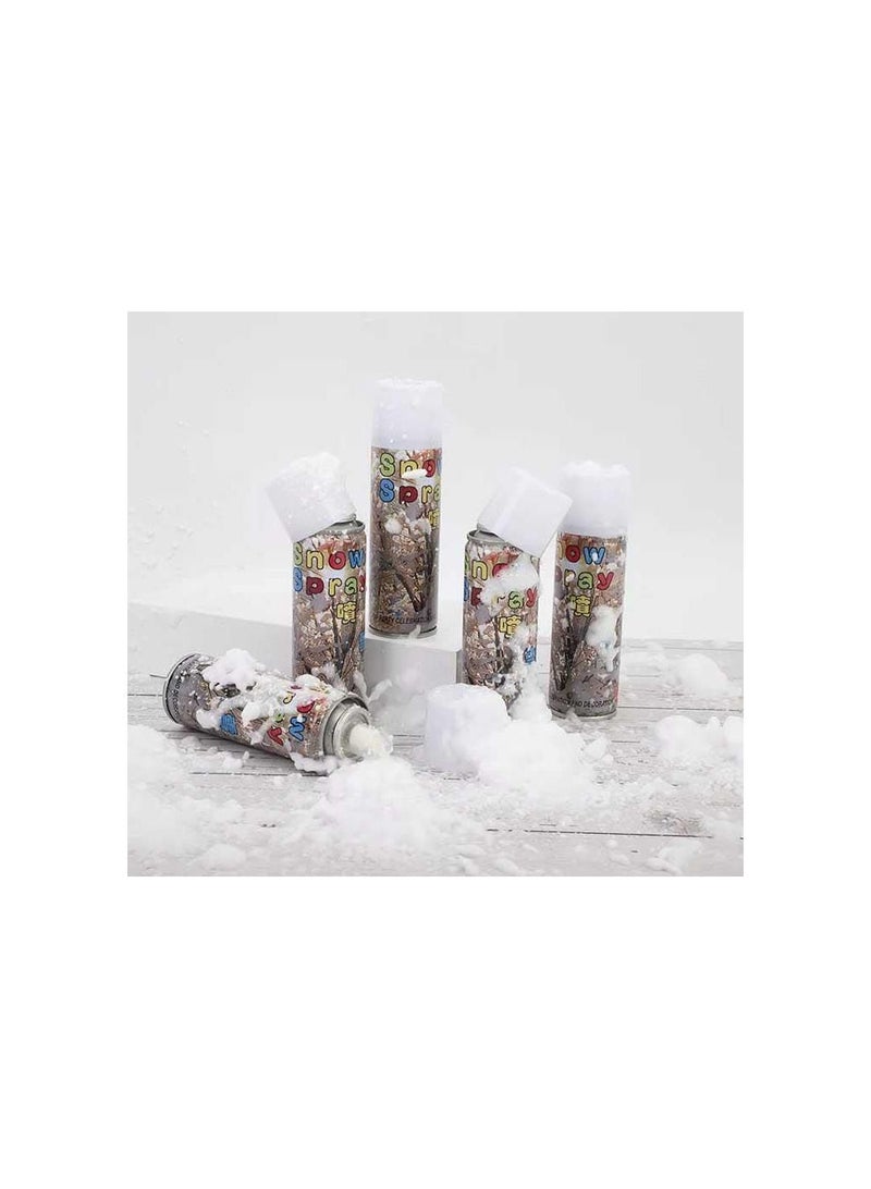 DeloPik White Snow Decorative Party Spray (3 pcs) - Image 2