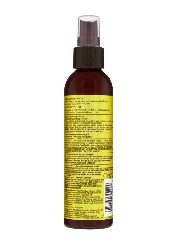 HASK Hask Hemp Oil & Agave 5 in 1 Leave In Spray 175ml  - Image 2