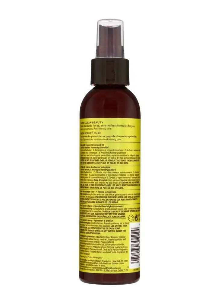 HASK Hask Hemp Oil & Agave 5 in 1 Leave In Spray 175ml